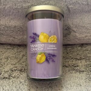 Yankee Candle Lemon Lavender Scented Candle - 14.25oz Perfect Pillar - NEW